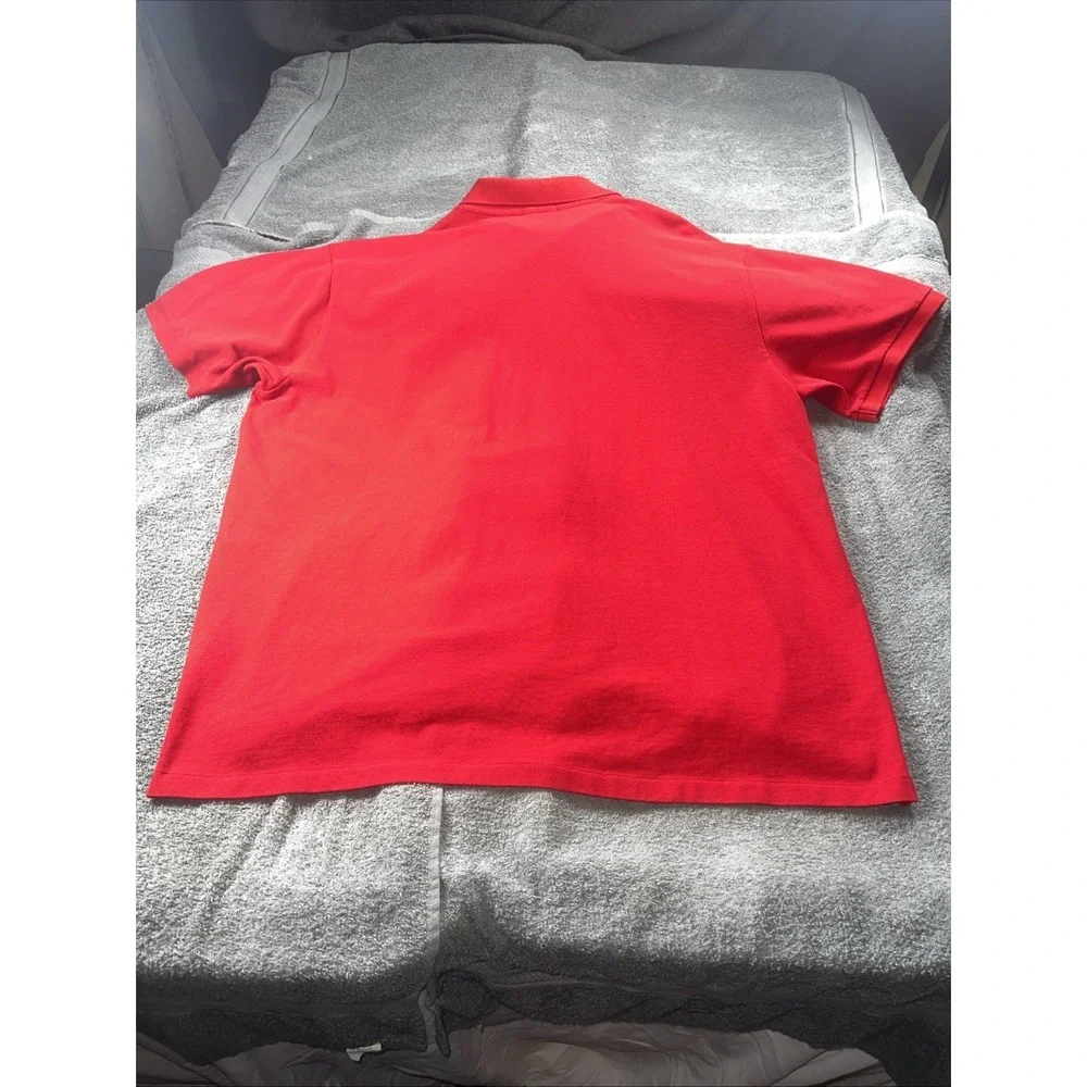 Polo Ralph Lauren Shirt Red Color Block Multi-Logo Mesh‎ Size 3XB